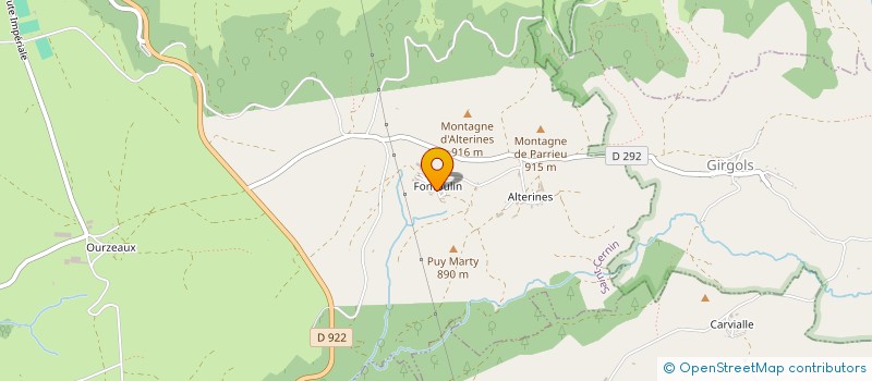 localisation de l'entreprise MONSIEUR JEAN FRAN OIS LAPORTE à SAINT-CERNIN