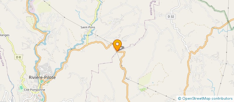localisation de l'entreprise MONSIEUR JEAN FRANCE  RIVIERE-PILOTE