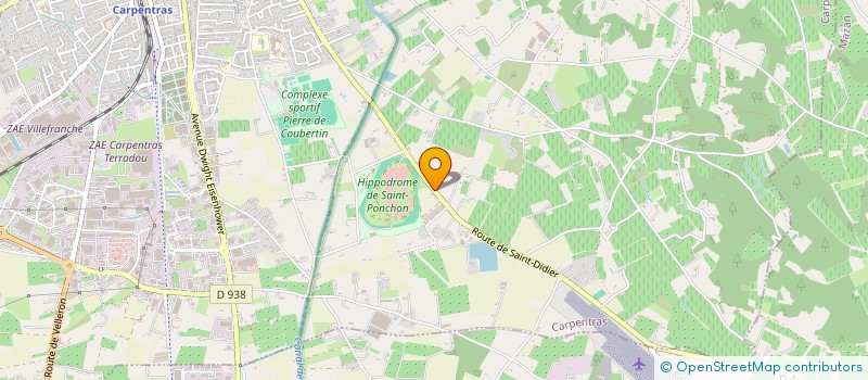 localisation de l'entreprise MONSIEUR JEAN FRANCESCHI  CARPENTRAS