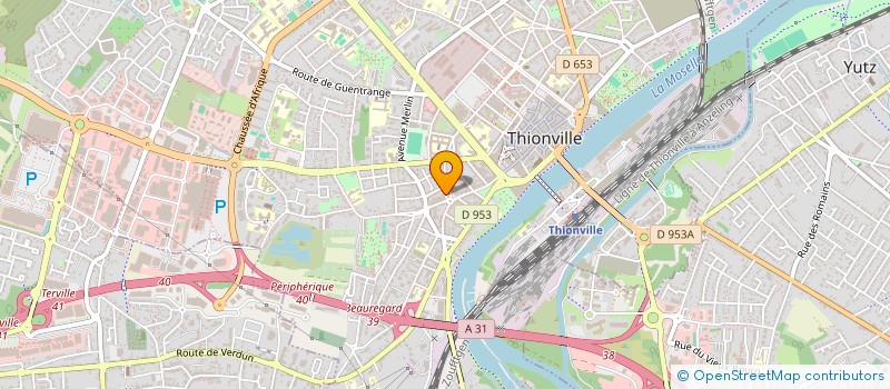 localisation de l'entreprise MONSIEUR JEAN FRANCHINI à THIONVILLE