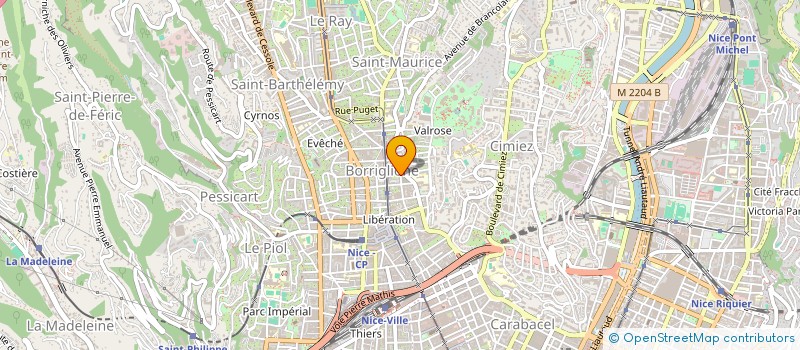 localisation de l'entreprise MONSIEUR JEAN FRANCO  NICE