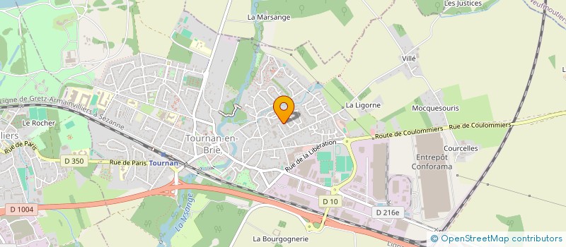 localisation de l'entreprise MONSIEUR JEAN-FRANCO CRUCIANI  TOURNAN-EN-BRIE