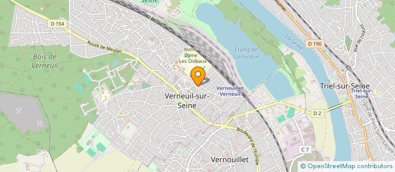 localisation de l'entreprise MONSIEUR JEAN FRANCOIS à VERNEUIL-SUR-SEINE