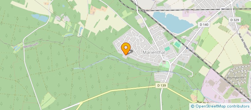 localisation de l'entreprise MONSIEUR JEAN FRANCOIS  HAGUENAU