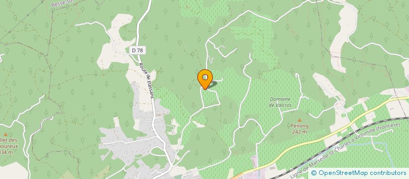 localisation de l'entreprise MONSIEUR JEAN FRANCOIS  PIGNANS