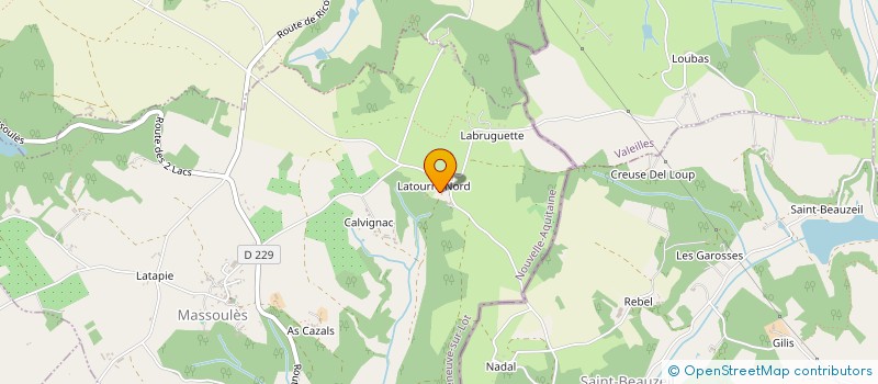 localisation de l'entreprise MONSIEUR JEAN FRANCOIS  TREMONS