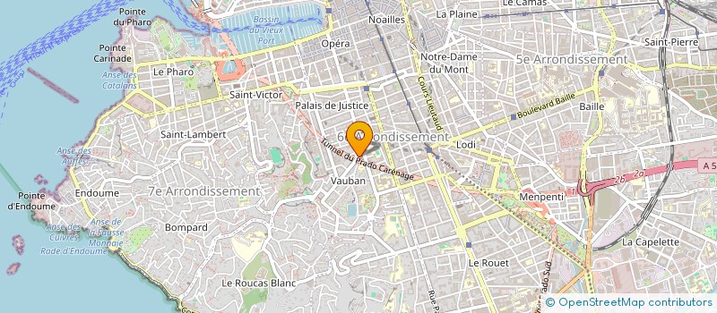 localisation de l'entreprise MONSIEUR JEAN FRANCOIS à MARSEILLE