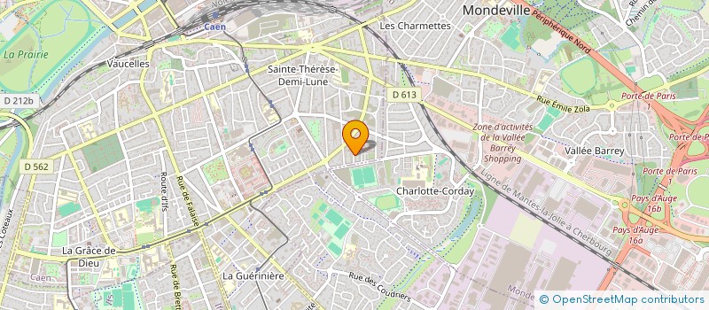localisation de l'entreprise MONSIEUR JEAN FRANCOIS à CAEN