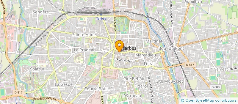 localisation de l'entreprise MONSIEUR JEAN-FRANCOIS ABADIE à TARBES