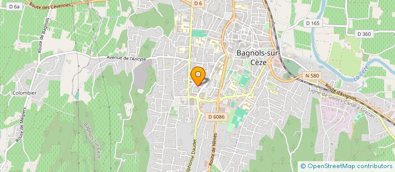 localisation de l'entreprise MONSIEUR JEAN FRANCOIS ADRIEN BROUILLET à BAGNOLS-SUR-CEZE