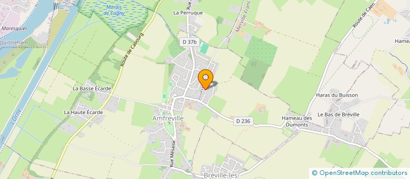 localisation de l'entreprise MONSIEUR JEAN FRANCOIS AILLET  AMFREVILLE