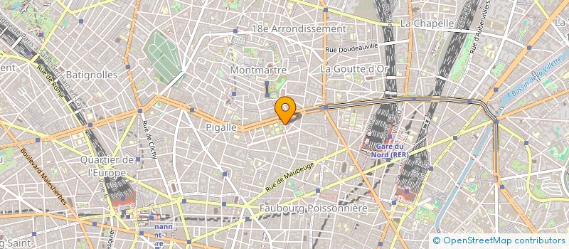 localisation de l'entreprise MONSIEUR JEAN FRANCOIS ALBERTINI  PARIS