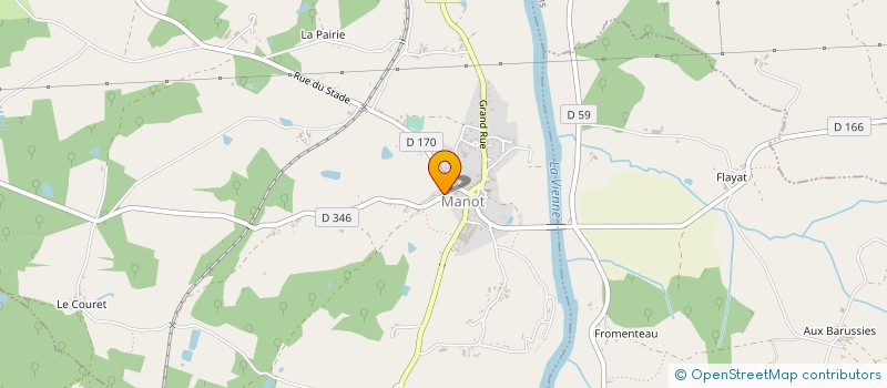 localisation de l'entreprise MONSIEUR JEAN-FRANCOIS ALLAFORT à MANOT