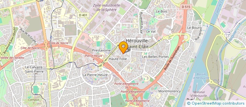 localisation de l'entreprise MONSIEUR JEAN-FRANCOIS ALY à HEROUVILLE-SAINT-CLAIR