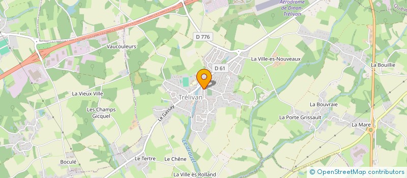 localisation de l'entreprise MONSIEUR JEAN FRANCOIS ANDRE  TRELIVAN