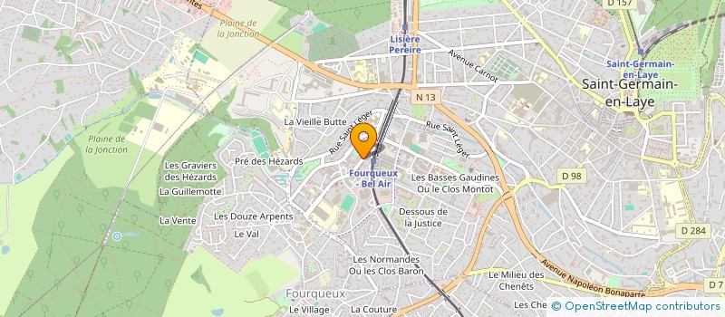 localisation de l'entreprise MONSIEUR JEAN FRANCOIS ANSOULT  SAINT-GERMAIN-EN-LAYE