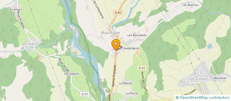 localisation de l'entreprise MONSIEUR JEAN FRANCOIS ARAGON à AUBESSAGNE