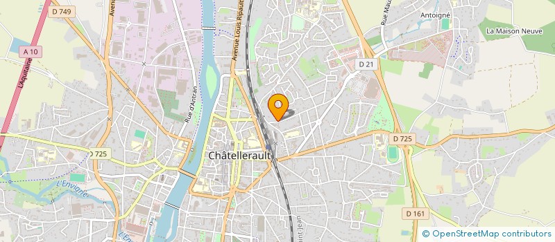 localisation de l'entreprise MONSIEUR JEAN-FRANCOIS ARDOUIN à CHATELLERAULT