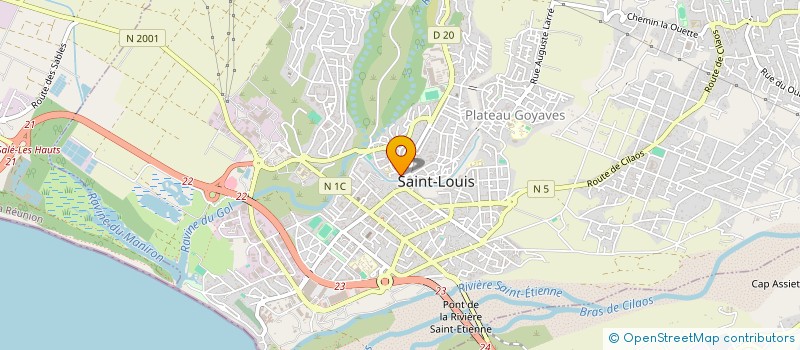 localisation de l'entreprise MONSIEUR JEAN-FRANCOIS ARIANATCHY à SAINT-LOUIS