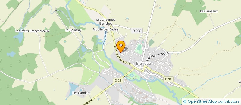 localisation de l'entreprise MONSIEUR JEAN-FRANCOIS ARIEU à BLENEAU