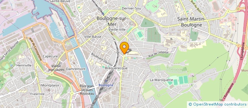 localisation de l'entreprise MONSIEUR JEAN-FRANCOIS AUBEL à BOULOGNE-SUR-MER