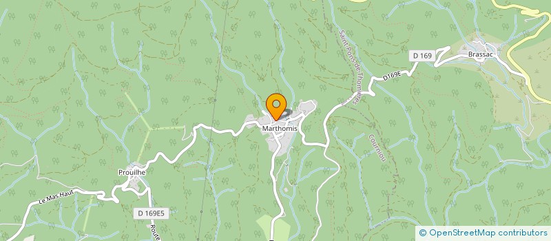 localisation de l'entreprise MONSIEUR JEAN-FRANCOIS AUTHIER  MINERVE