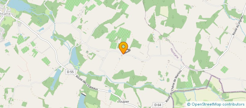 localisation de l'entreprise MONSIEUR JEAN-FRANCOIS BAILLET  HONTANX