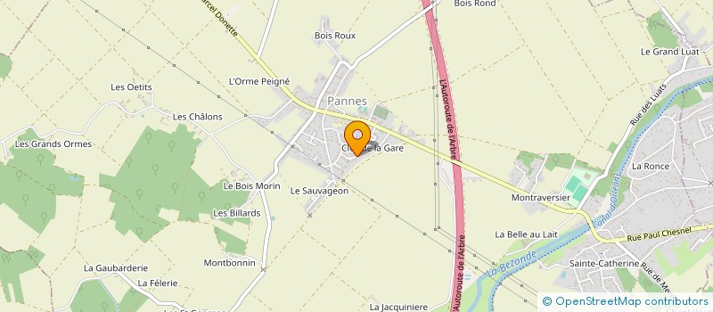 localisation de l'entreprise MONSIEUR JEAN-FRANCOIS BAILLEUL  PANNES