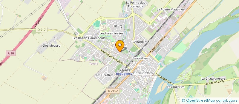 localisation de l'entreprise MONSIEUR JEAN-FRANCOIS BALLEVRE à BEAUGENCY