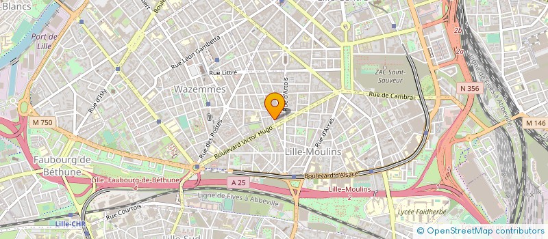 localisation de l'entreprise MONSIEUR JEAN-FRANCOIS BANGE  LILLE