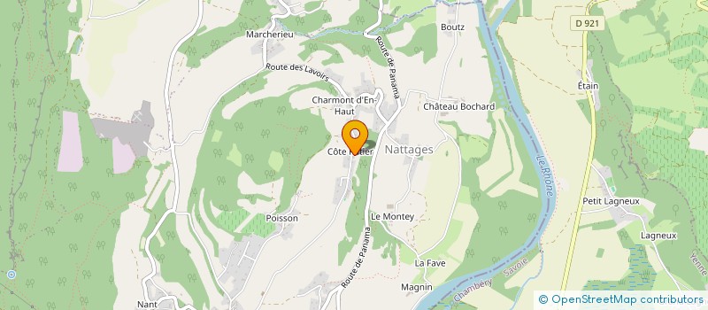 localisation de l'entreprise MONSIEUR JEAN FRANCOIS BARBONI à PARVES ET NATTAGES