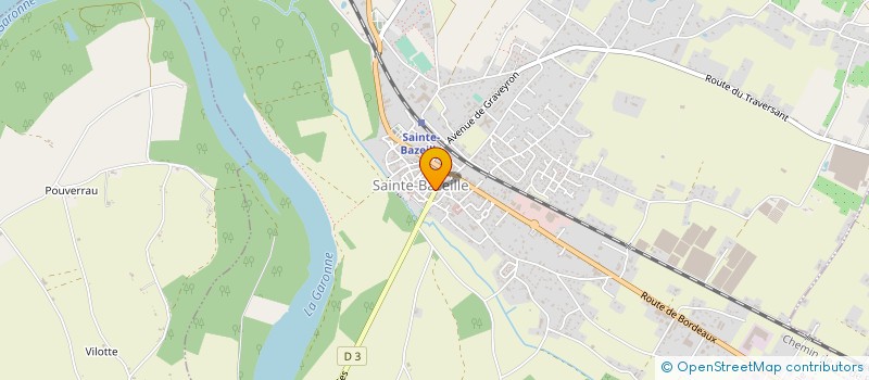 localisation de l'entreprise MONSIEUR JEAN-FRANCOIS BARDOU  SAINTE-BAZEILLE