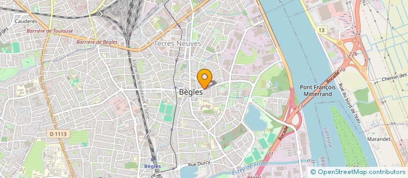 localisation de l'entreprise MONSIEUR JEAN FRANCOIS BARON à BEGLES