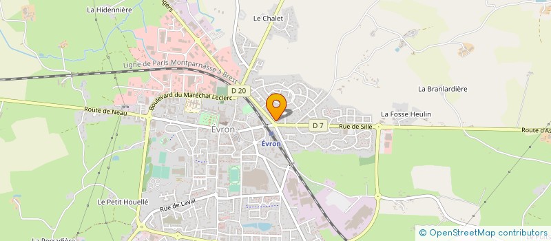 localisation de l'entreprise MONSIEUR JEAN-FRANCOIS BARRIER  EVRON