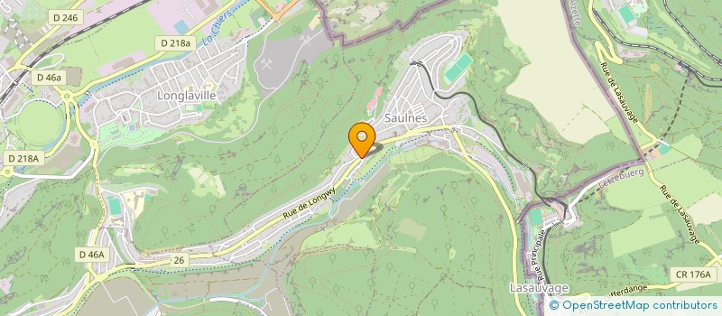 localisation de l'entreprise MONSIEUR JEAN-FRANCOIS BASTIEN  SAULNES