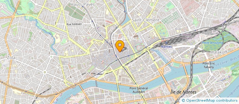 localisation de l'entreprise MONSIEUR JEAN-FRANCOIS BAUDOT à NANTES