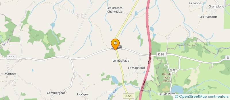 localisation de l'entreprise MONSIEUR JEAN-FRANCOIS BAYARD à ARNAC-LA-POSTE