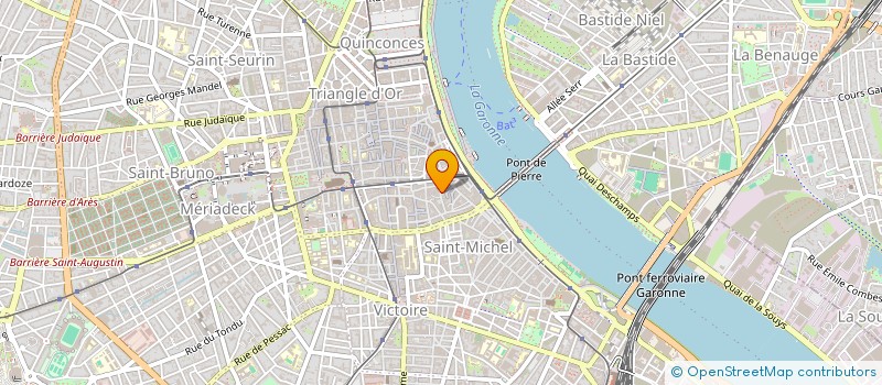 localisation de l'entreprise MONSIEUR JEAN-FRANCOIS BEAUCOUSIN  BORDEAUX