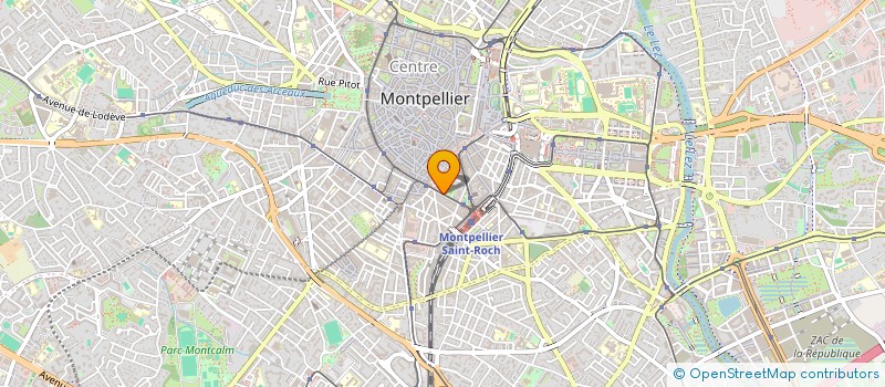 localisation de l'entreprise MONSIEUR JEAN-FRANCOIS BEL à MONTPELLIER