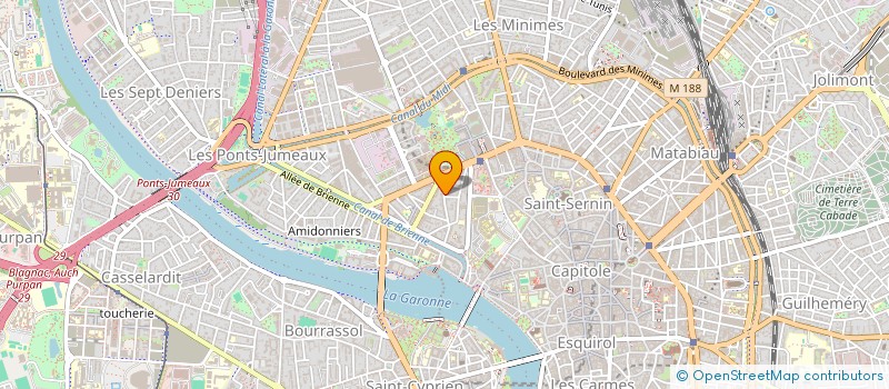 localisation de l'entreprise MONSIEUR JEAN-FRANCOIS BENARD à TOULOUSE