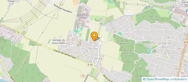 localisation de l'entreprise MONSIEUR JEAN-FRANCOIS BERAUD  NOZAY