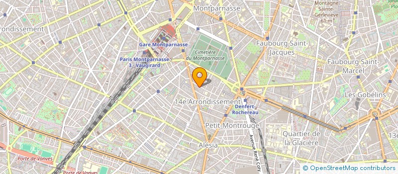 localisation de l'entreprise MONSIEUR JEAN FRANCOIS BERAUD  PARIS