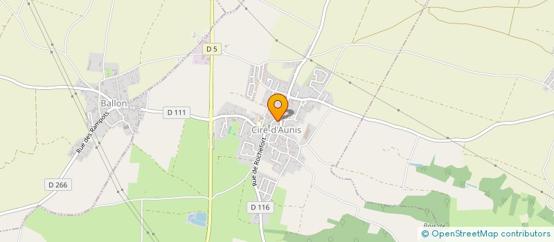 localisation de l'entreprise MONSIEUR JEAN-FRANCOIS BERNARD  THAIRE