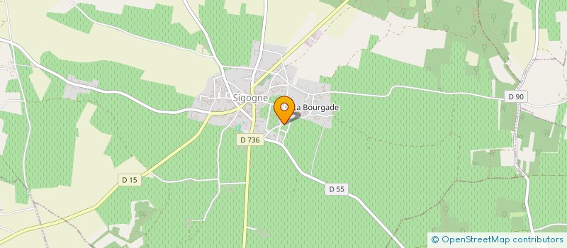 localisation de l'entreprise MONSIEUR JEAN-FRANCOIS BERNARD à SIGOGNE