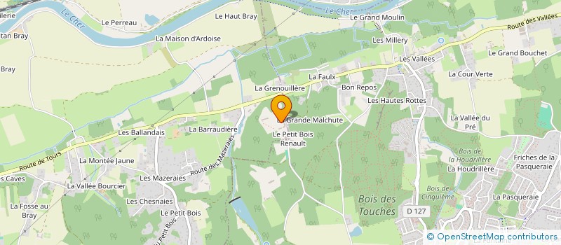 localisation de l'entreprise MONSIEUR JEAN-FRANCOIS BESNARD à SAVONNIERES