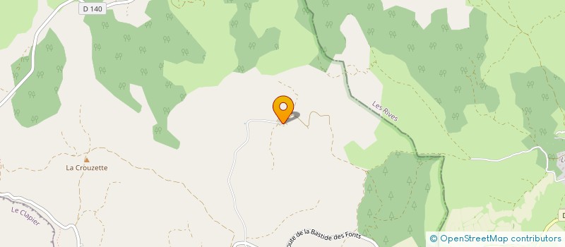 localisation de l'entreprise MONSIEUR JEAN-FRANCOIS BESSIERE  CORNUS