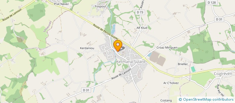 localisation de l'entreprise MONSIEUR JEAN-FRANCOIS BIENVENUT à KERMARIA-SULARD