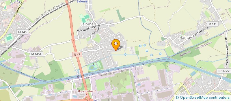 localisation de l'entreprise MONSIEUR JEAN-FRANCOIS BIERNAT  SALOME