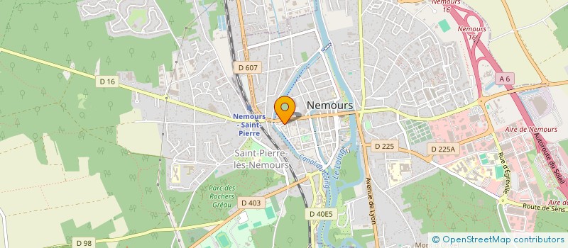 localisation de l'entreprise MONSIEUR JEAN FRANCOIS BIGNON  NEMOURS