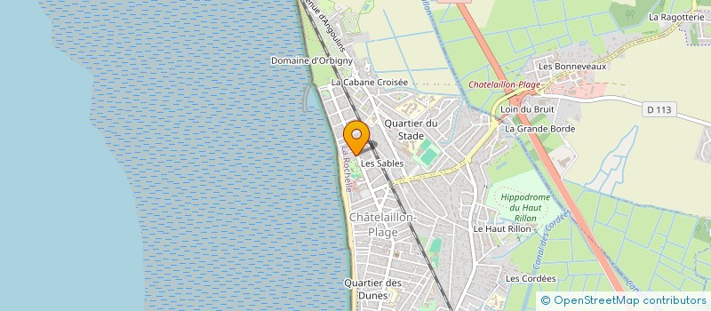 localisation de l'entreprise MONSIEUR JEAN-FRANCOIS BILLION à CHATELAILLON-PLAGE